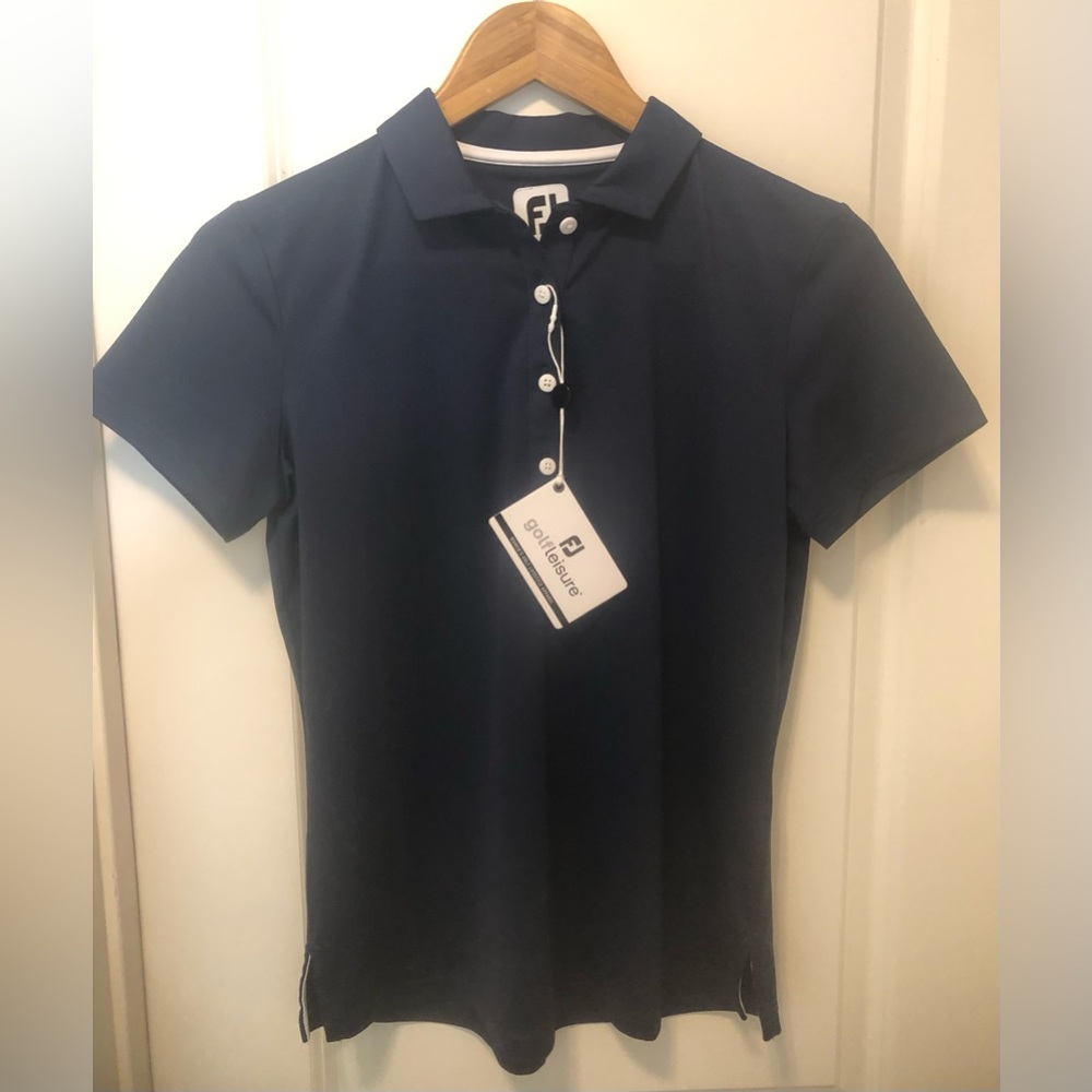 FootJoy NWT Women's GolfLeisure Performance Short Sleeve Shirt 27933 Size S